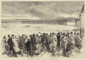 The Tay Bridge as it Appeared on Monday, 29 December, at Ten O